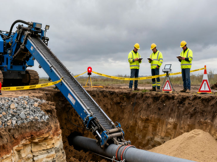 非开挖管道安装是一项复杂且需要精细操作的工程